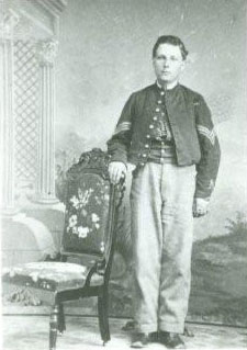 Milo Bailey Kellogg 1861 Civil war uniform