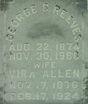 George Reeves Tomb George & Vira Reeves headstone